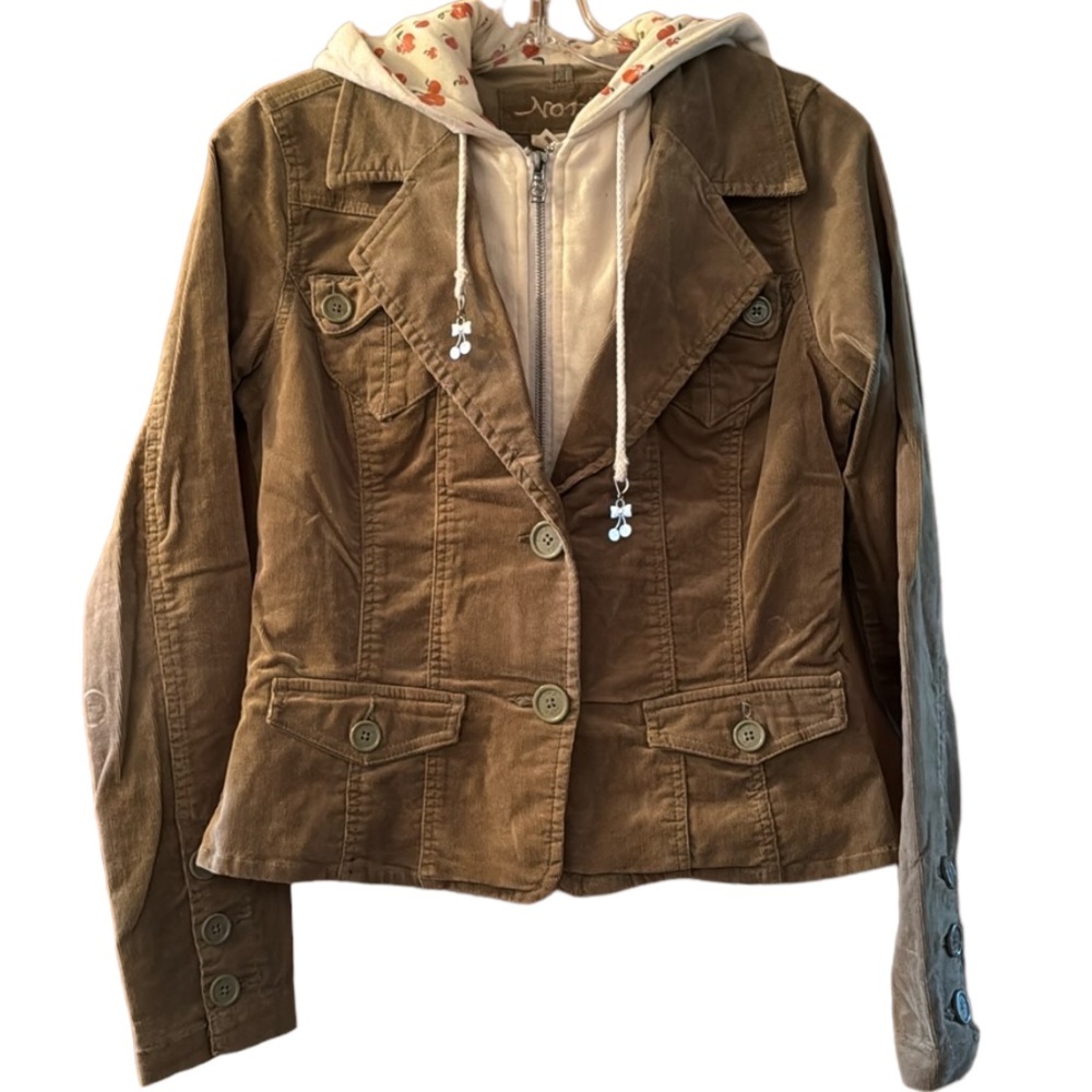 Green Corduroy Blazer Jacket